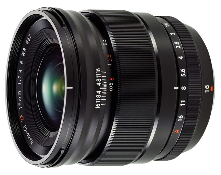 Fujifilm XF 16mm f1.4 R WR obiettivo fisso per paesaggi APS-C