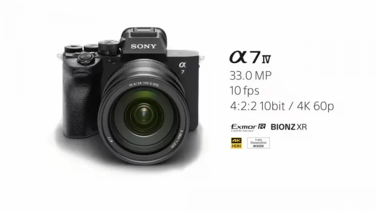 Sony a7 IV mirrorless full frame ibrida per foto e video