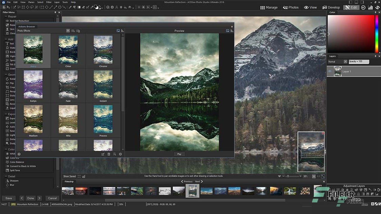 ACDSee Photo Studio Ultimate alternativa a Lightroom per gestione foto RAW e livelli