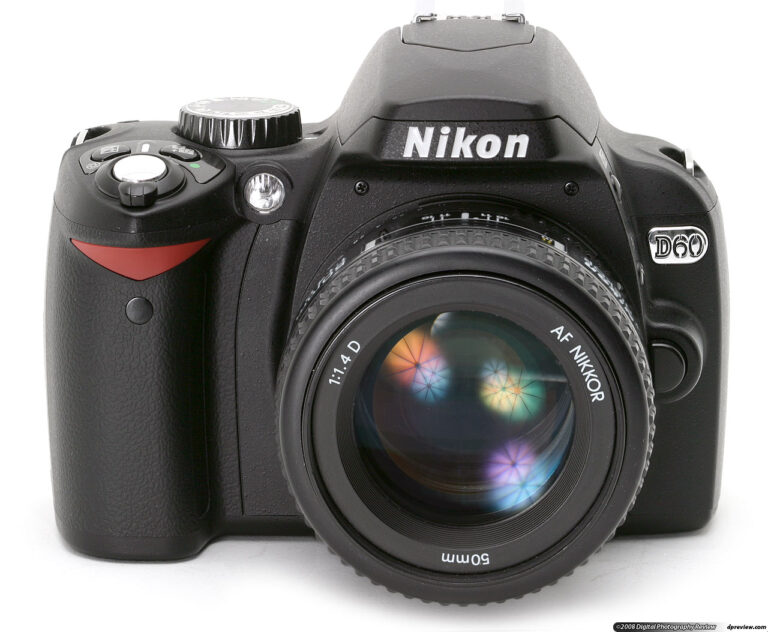 Nikon D60 reflex entry-level usata