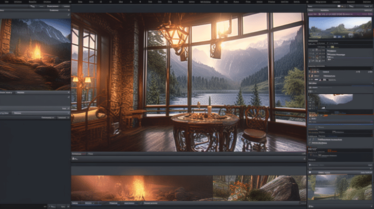 Interfaccia corso online per tutorial Lightroom e gestione foto