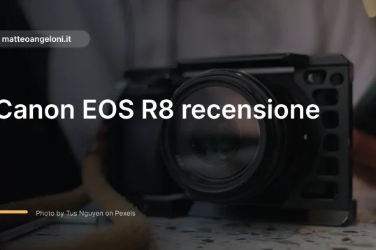 Immagine in evidenza per Canon EOS R8 recensione