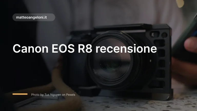 Immagine in evidenza per Canon EOS R8 recensione