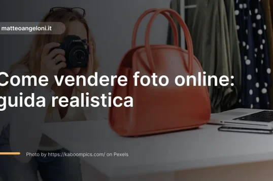 Immagine in evidenza per Come vendere foto online: guida realistica