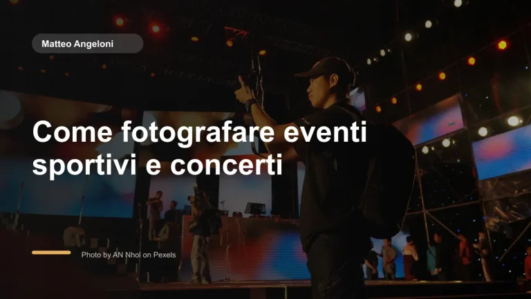 Immagine in evidenza per Come fotografare eventi sportivi e concerti
