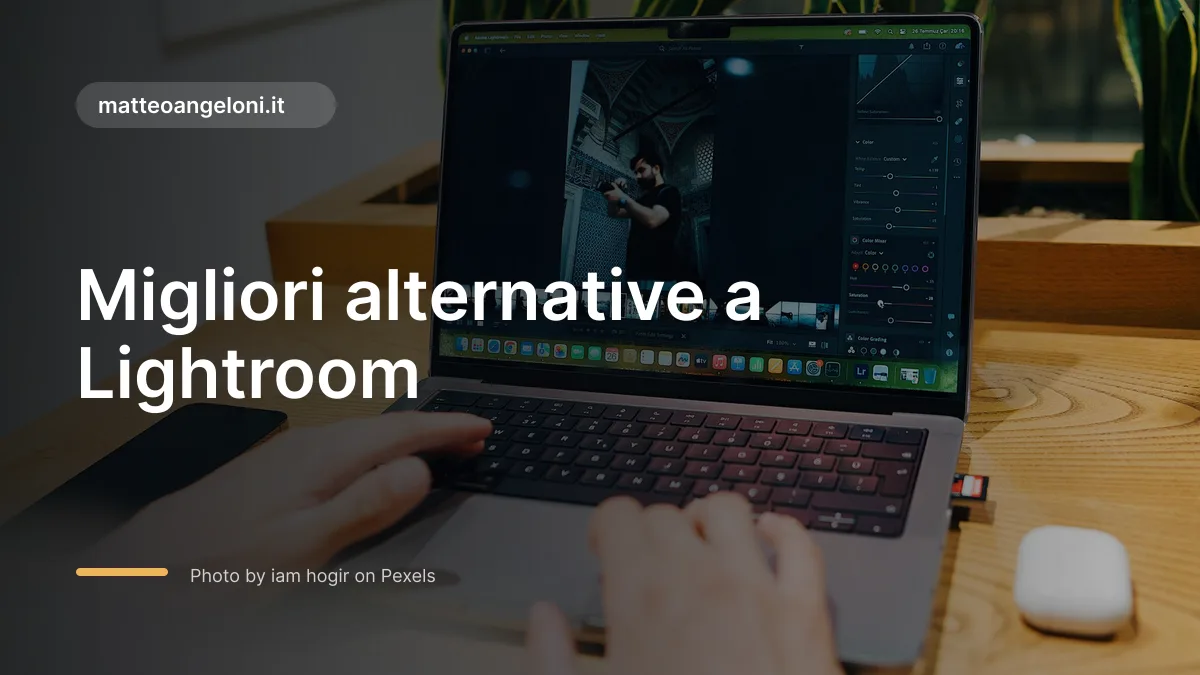 Migliori alternative a Lightroom