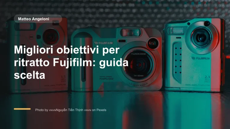 Immagine in evidenza per Migliori obiettivi per ritratto Fujifilm: guida scelta
